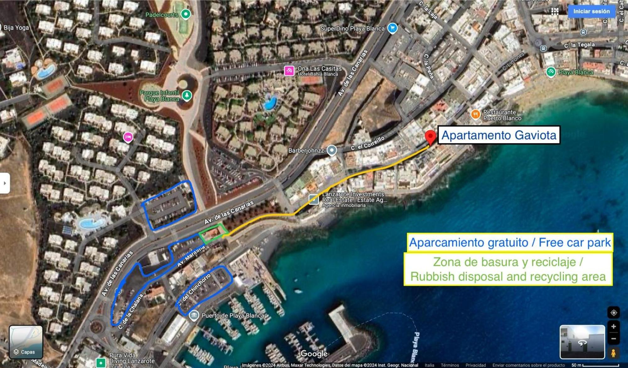 פלאיה בלנקה Apartamento Gaviota מראה חיצוני תמונה